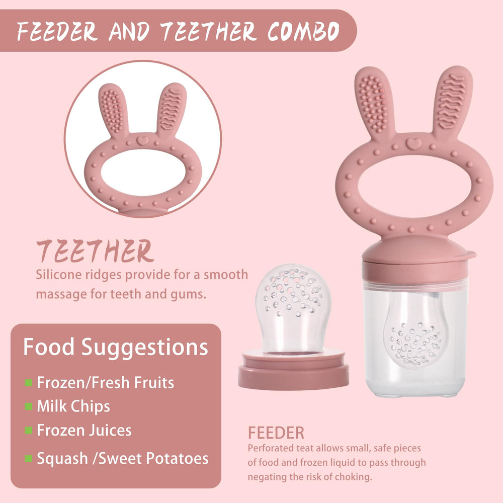 WAJIAYON baby fruit feeder in silicone for controlled feeding