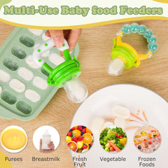 WAJIAYON food-grade silicone ensures safe storage of baby meals.