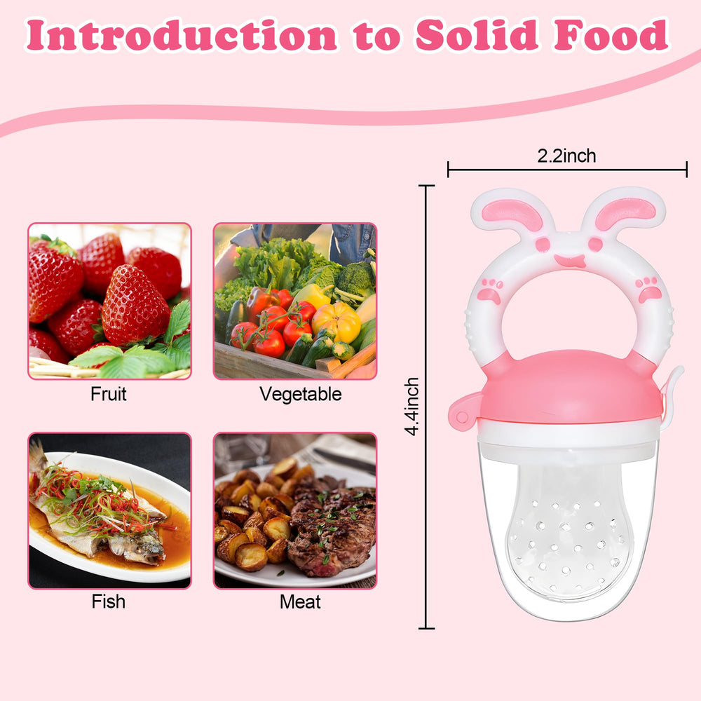 WAJIAYON pacifier clip keeps the feeder within reach and handy