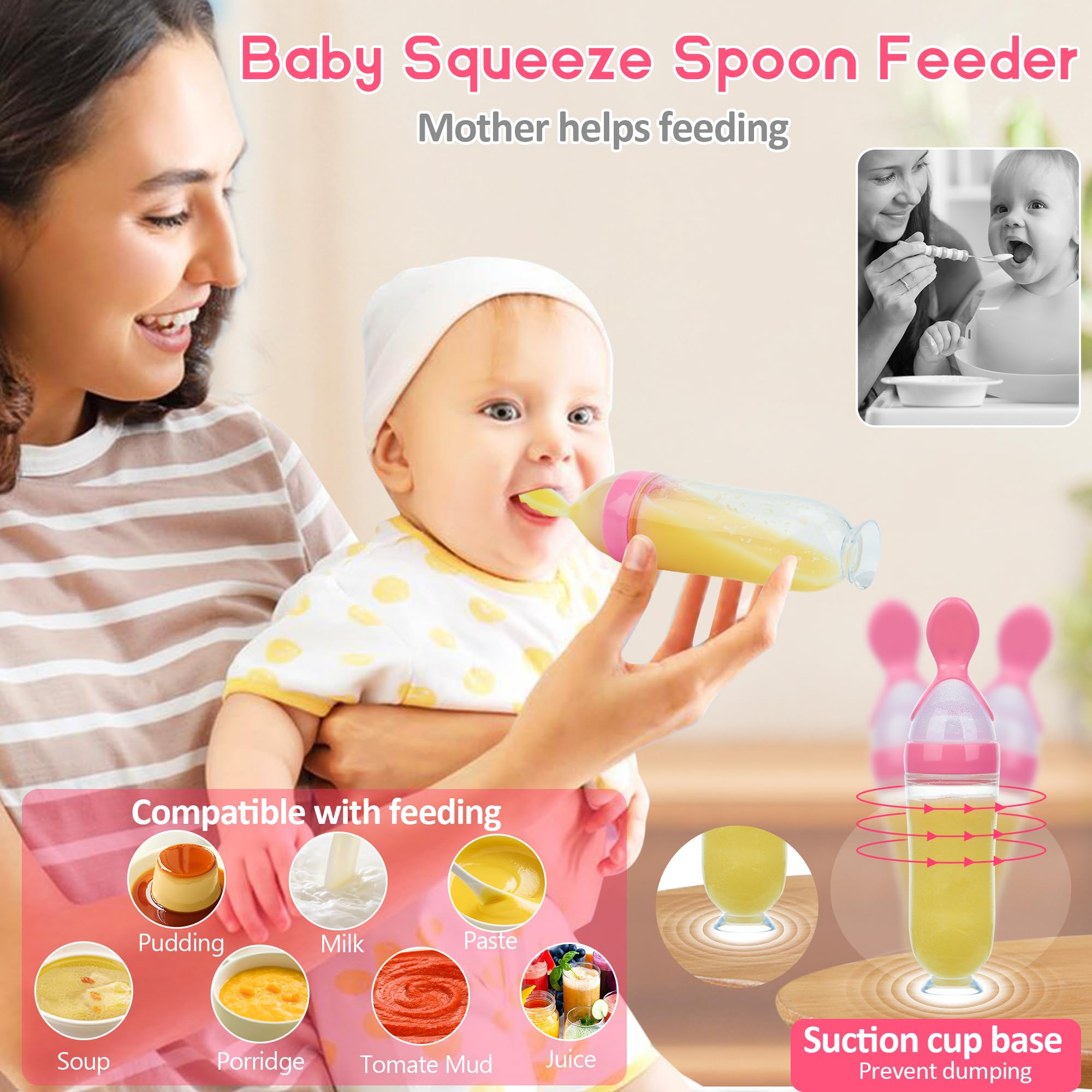 WAJIAYON fruit feeder offers teething relief with frozen fruit for gums