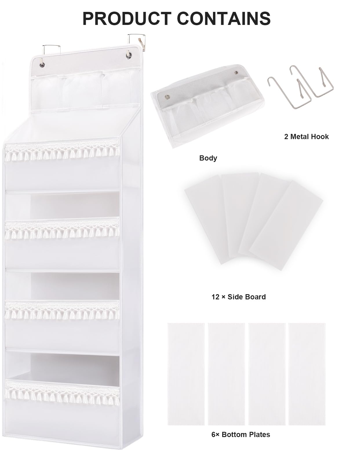 Wakaye PE board backing helps pockets keep shape for quick access