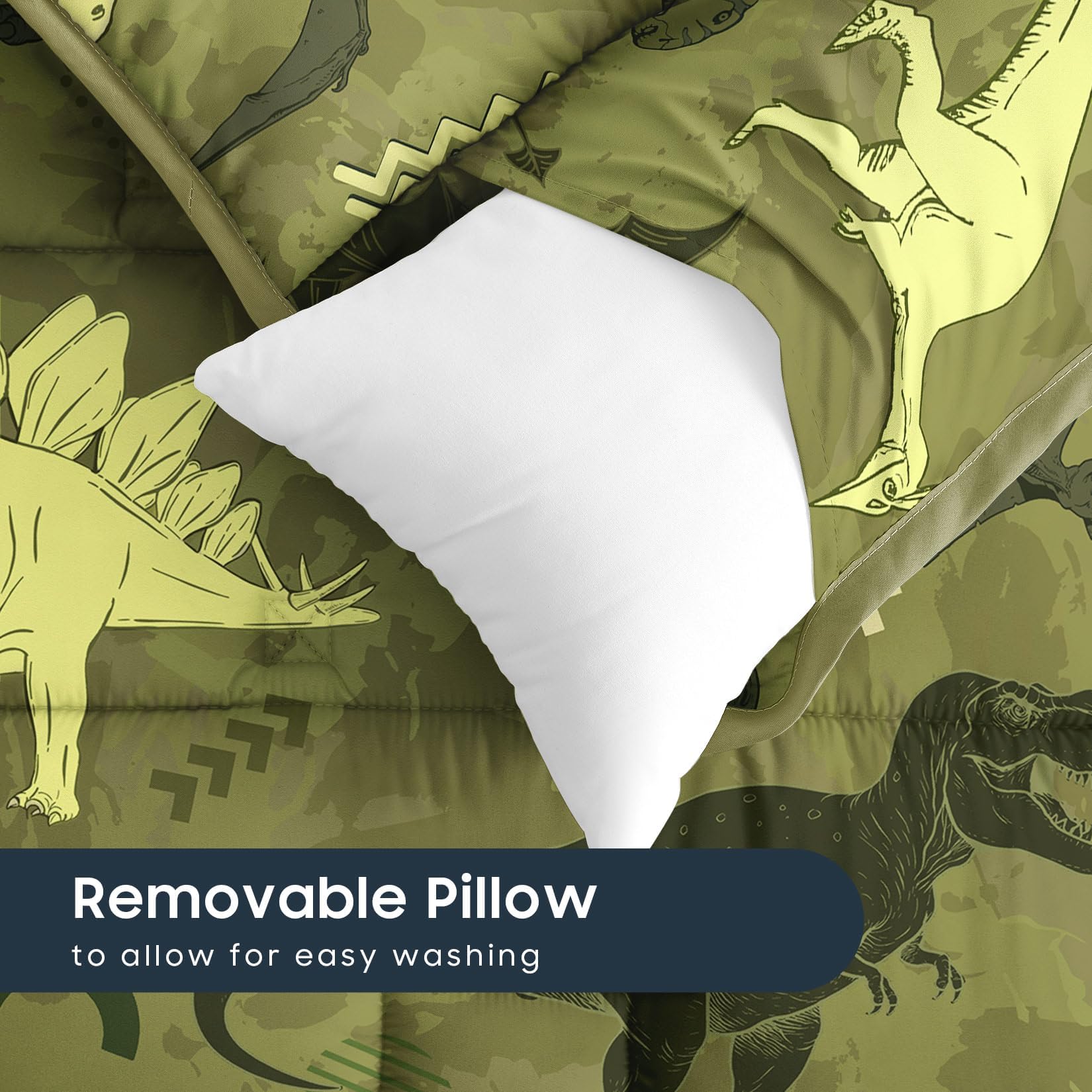 Wake In Cloud brushed microfiber fabric emphasizes softness and durability.
