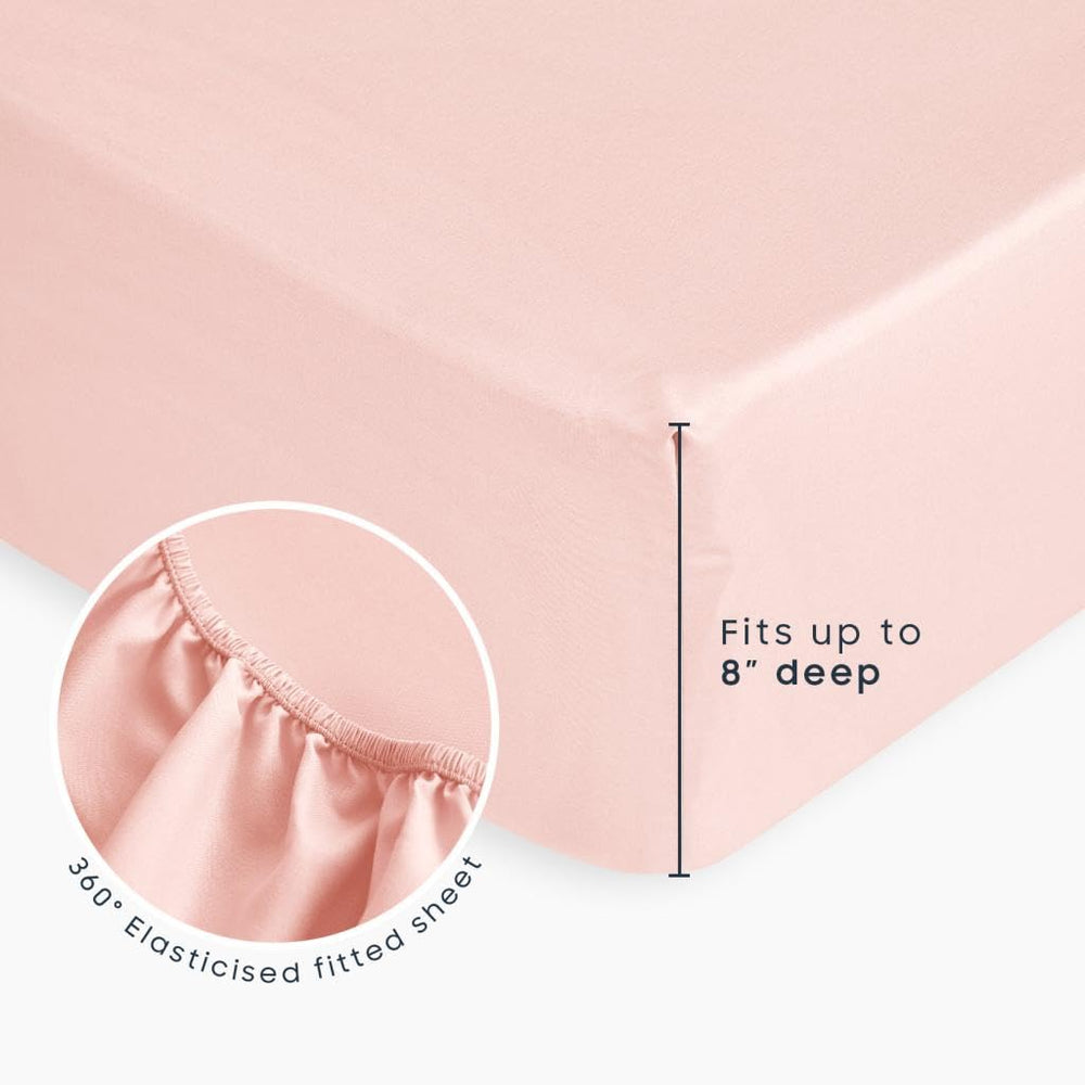 Wake In Cloud comforter stitch detail helps keep filling evenly distributed.