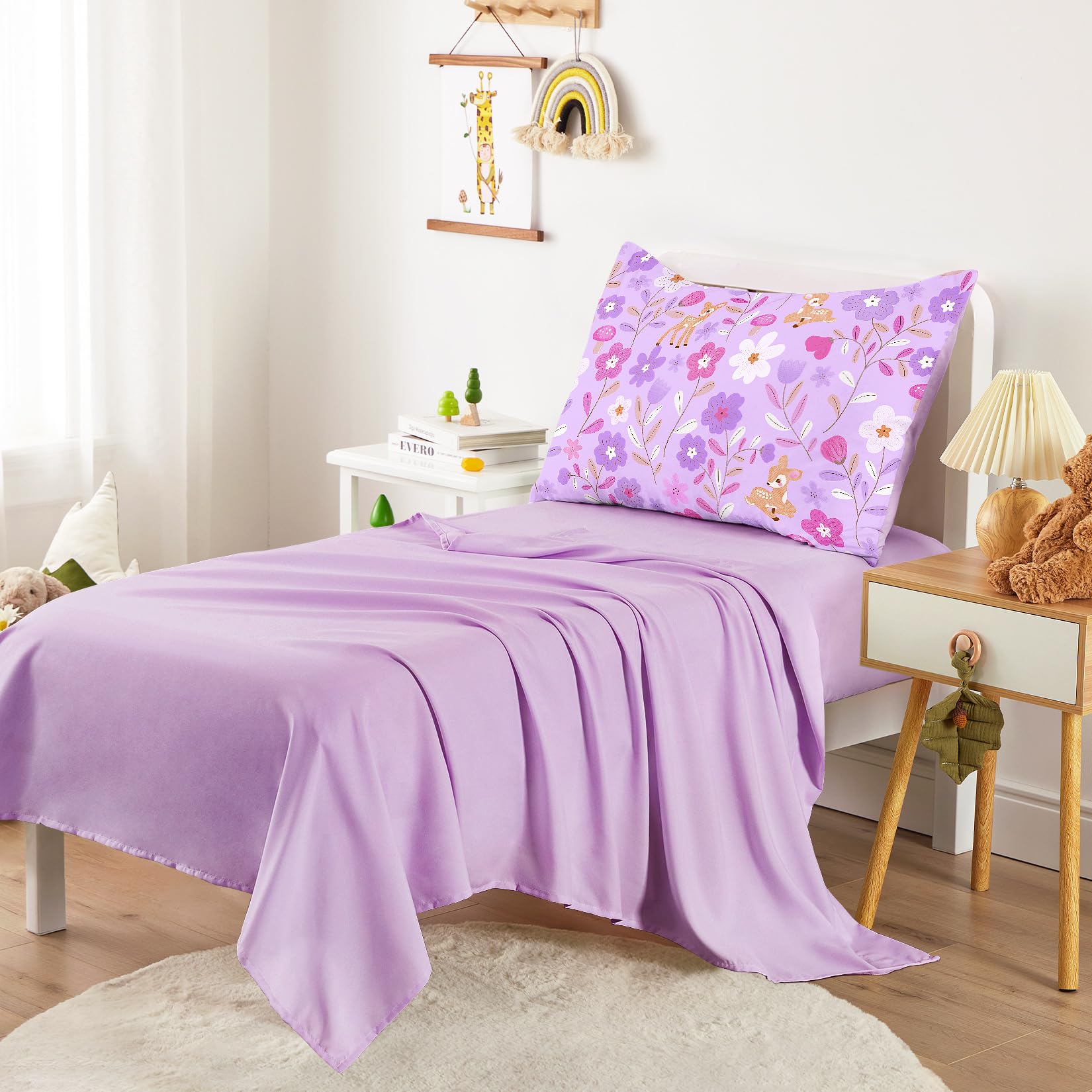 Wake In Cloud microfiber close-up emphasizes plush, durable fabric ideal for kids' use.
