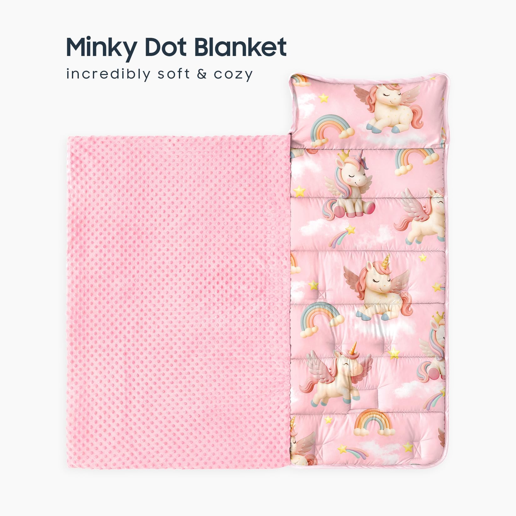 Wake In Cloud all-in-one nap mat keeps sleeping gear organized for busy families