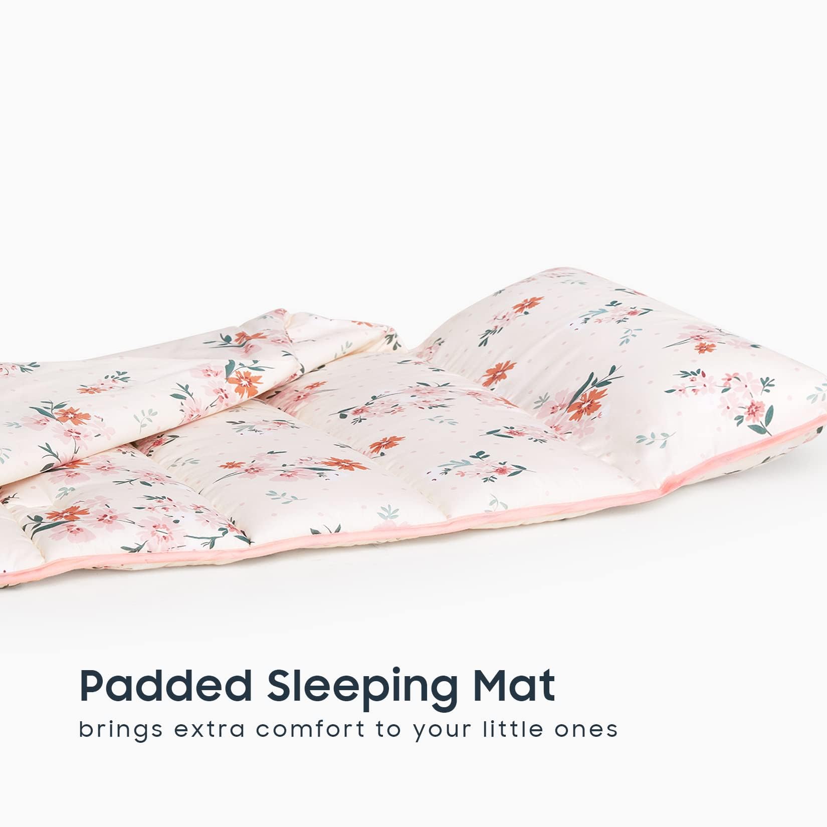 Wake In Cloud nap mat with integrated name cards for classroom ID.