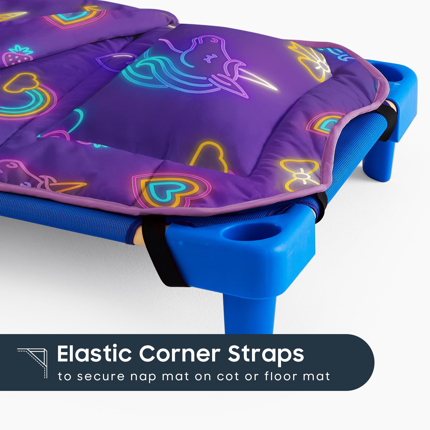 Wake In Cloud nap mat in premium microfiber for soft durability