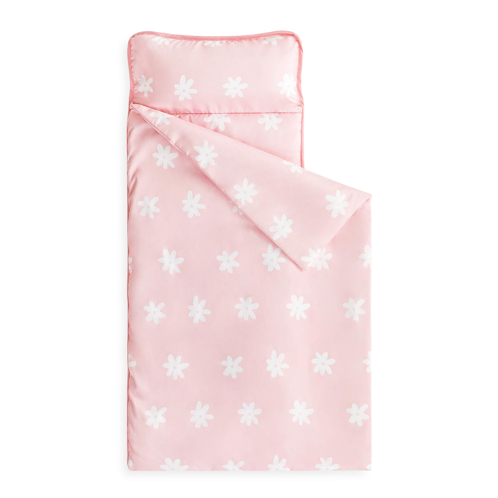 Wake In Cloud toddler nap mat with floral design ideal for preschool naps