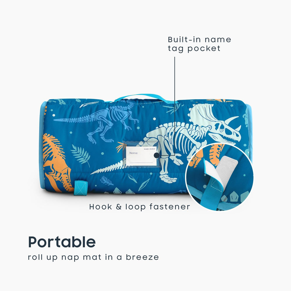 Wake In Cloud removable pillow insert shown for flexible naptime comfort.