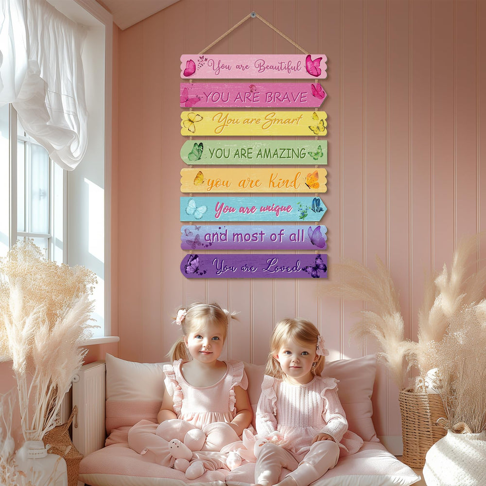 WAKOSAN kids room butterfly decor brightens spaces for toddlers and beyond.