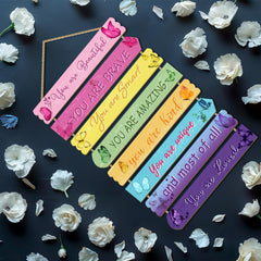 WAKOSAN nursery butterfly wall decor creates a playful learning backdrop.
