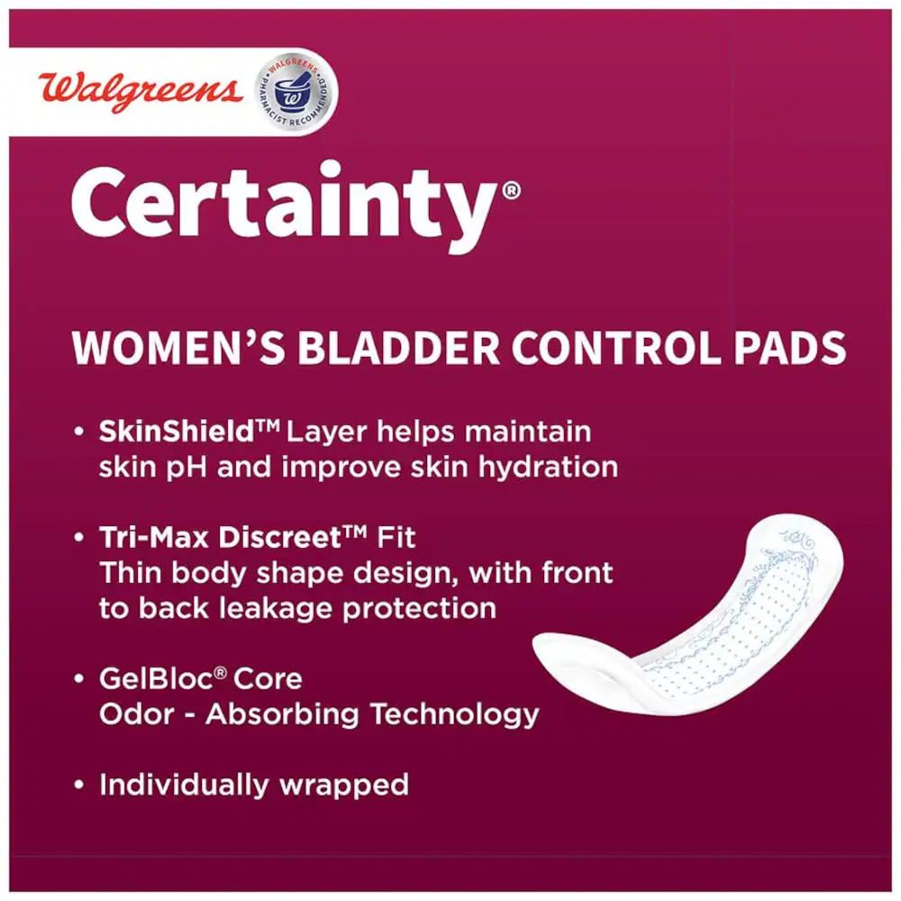 Walgreens Certainty large underpad protecting chairs and upholstery