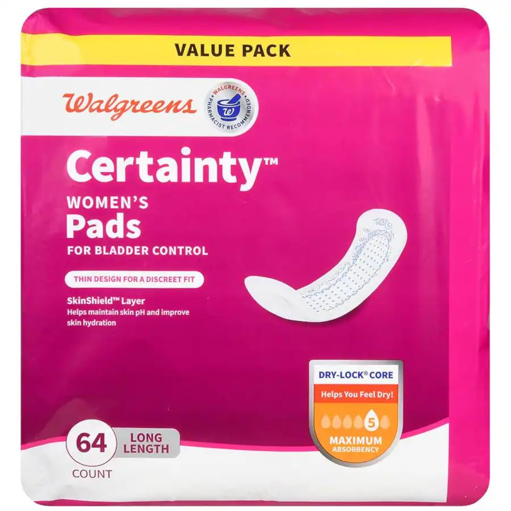 Walgreens Certainty packaging highlights easy disposal and restocking