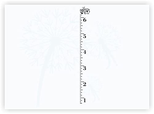 Wall Decor Plus More growth chart supports shared tracking across siblings.