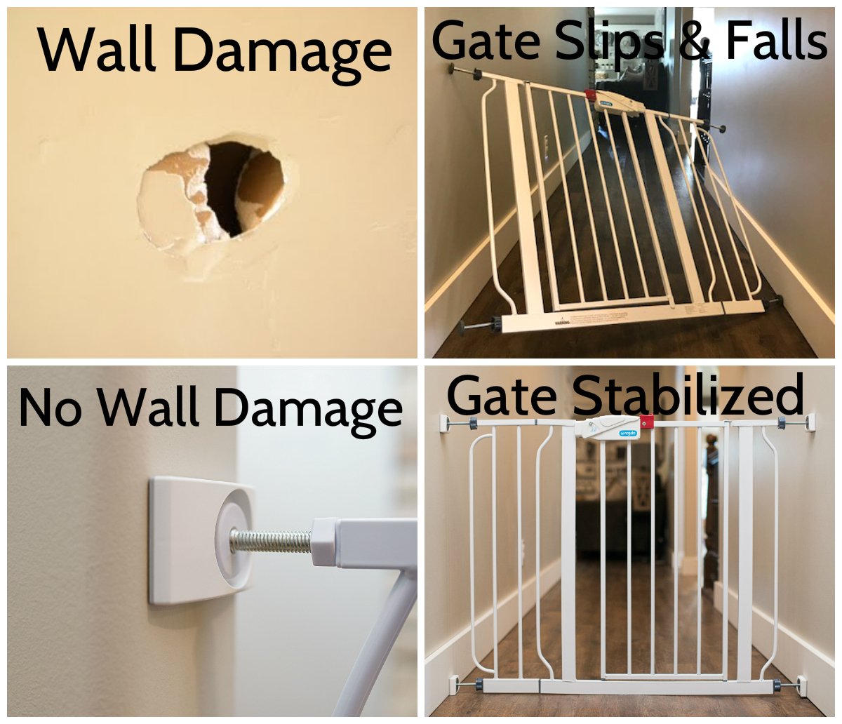 Wall Nanny Extender easy-mounting accessory for any doorway or hallway.