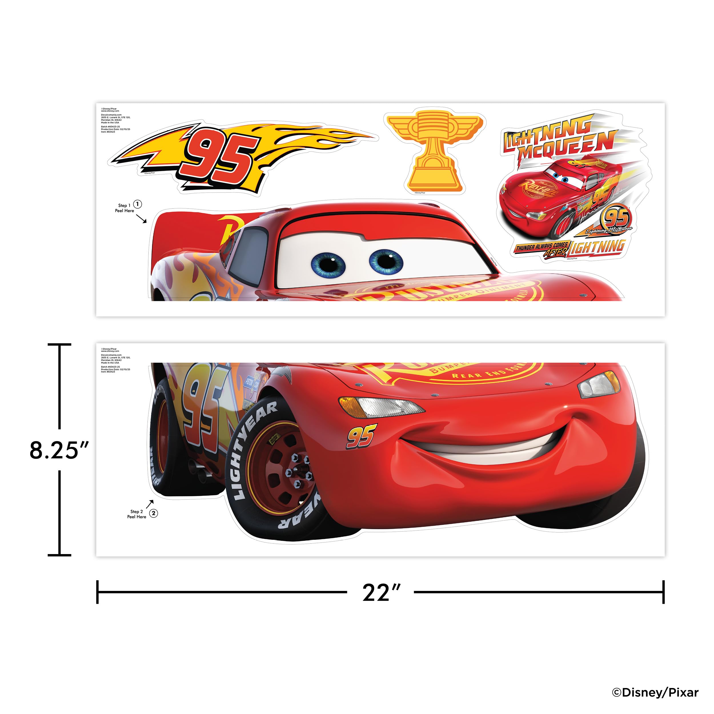 Ideal room accent above bed or desk for kid friendly style