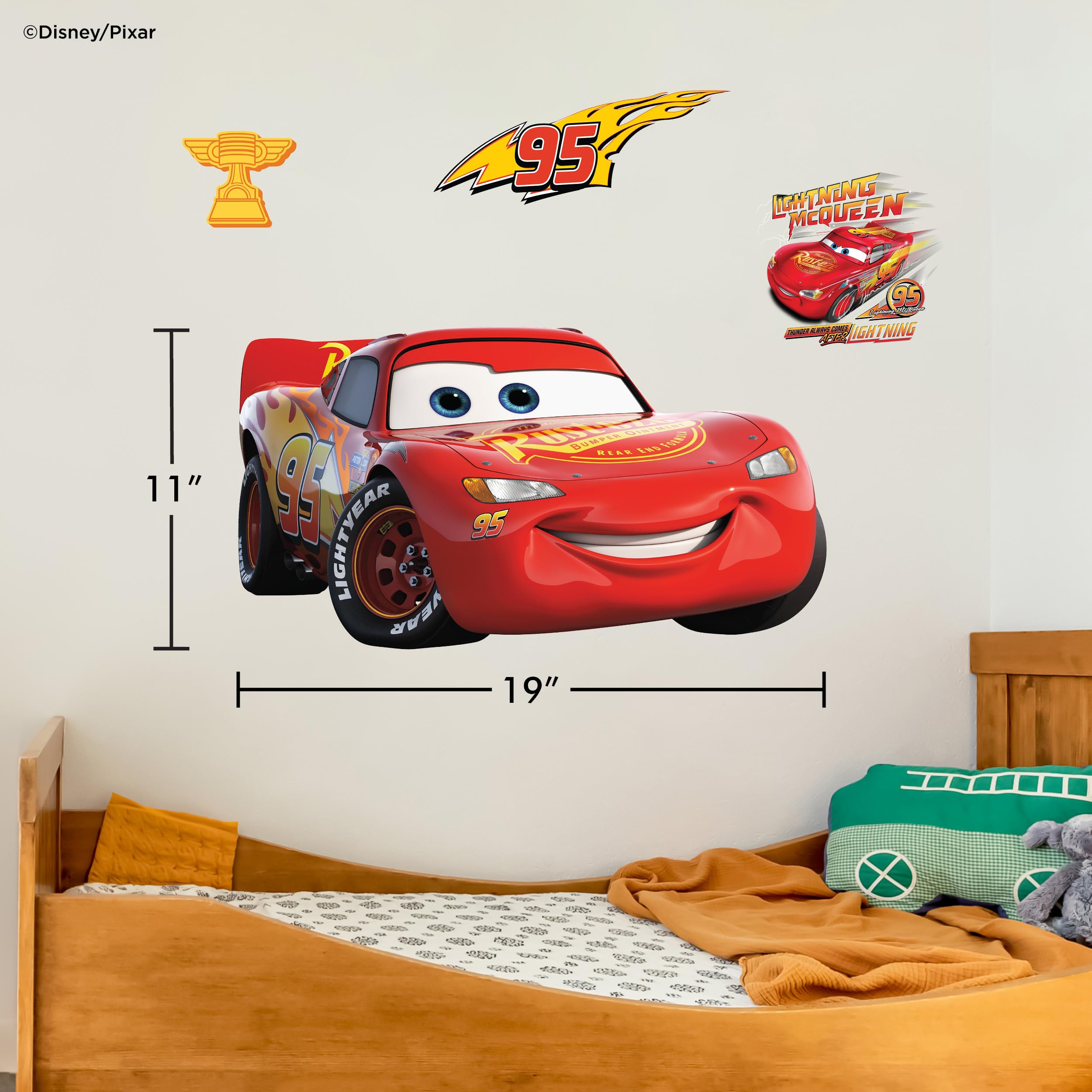 Durable vinyl with long lasting color keeps the design vibrant