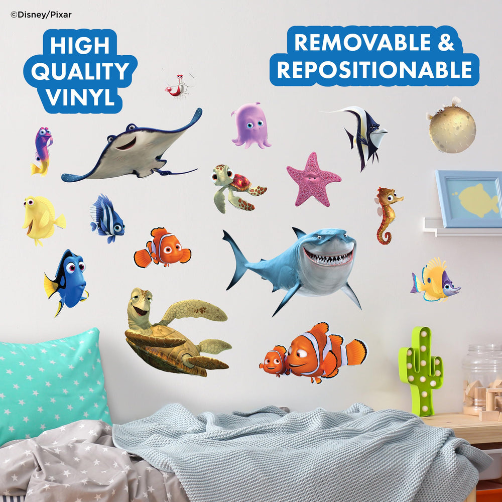 Wall Palz Finding Nemo Dory decal for bright, cheerful playroom walls