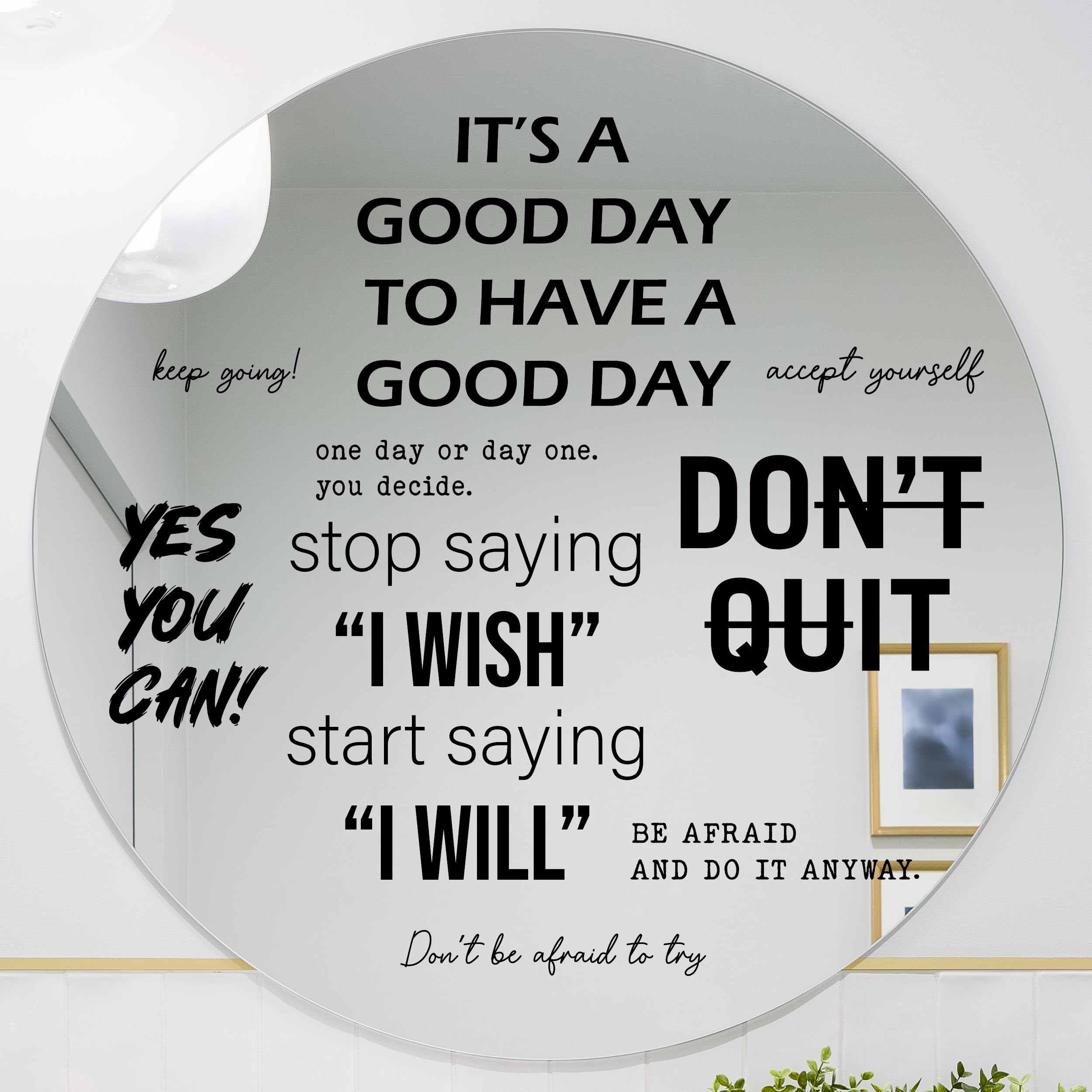 WALL PALZ yes you can decals boost confidence in study or work spaces