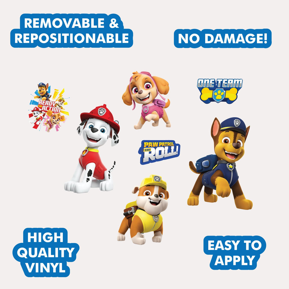 Wall Palz Paw Patrol Marshall decal brings rescue pup energy to walls.