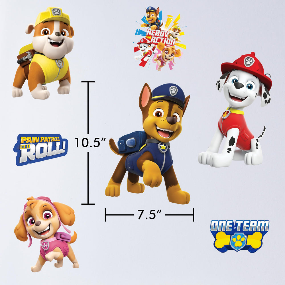 Wall Palz Paw Patrol small decal 1 offers versatile sticker placement.