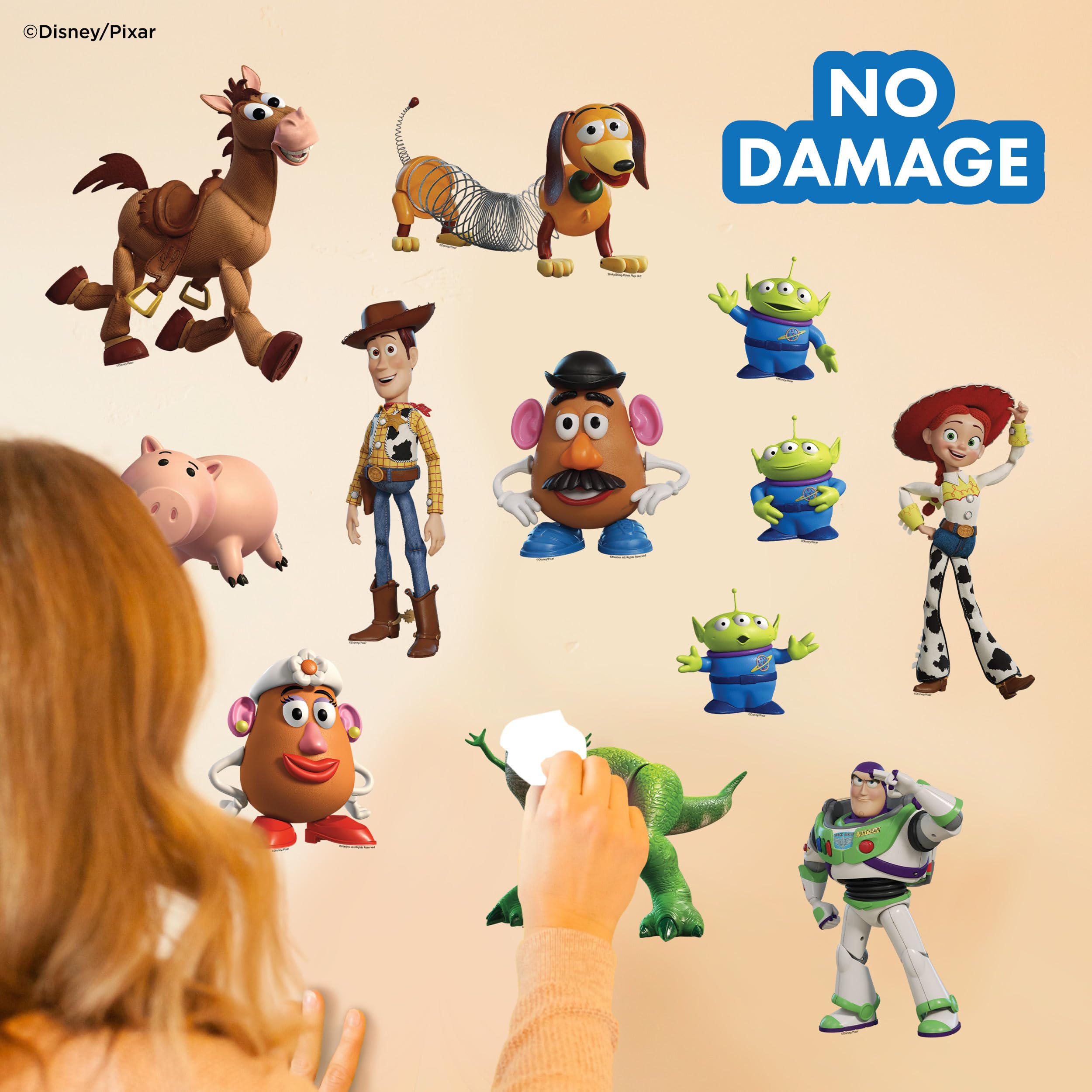 Wall Palz Toy Story Bullseye wall sticker injects whimsy for walls or shelves
