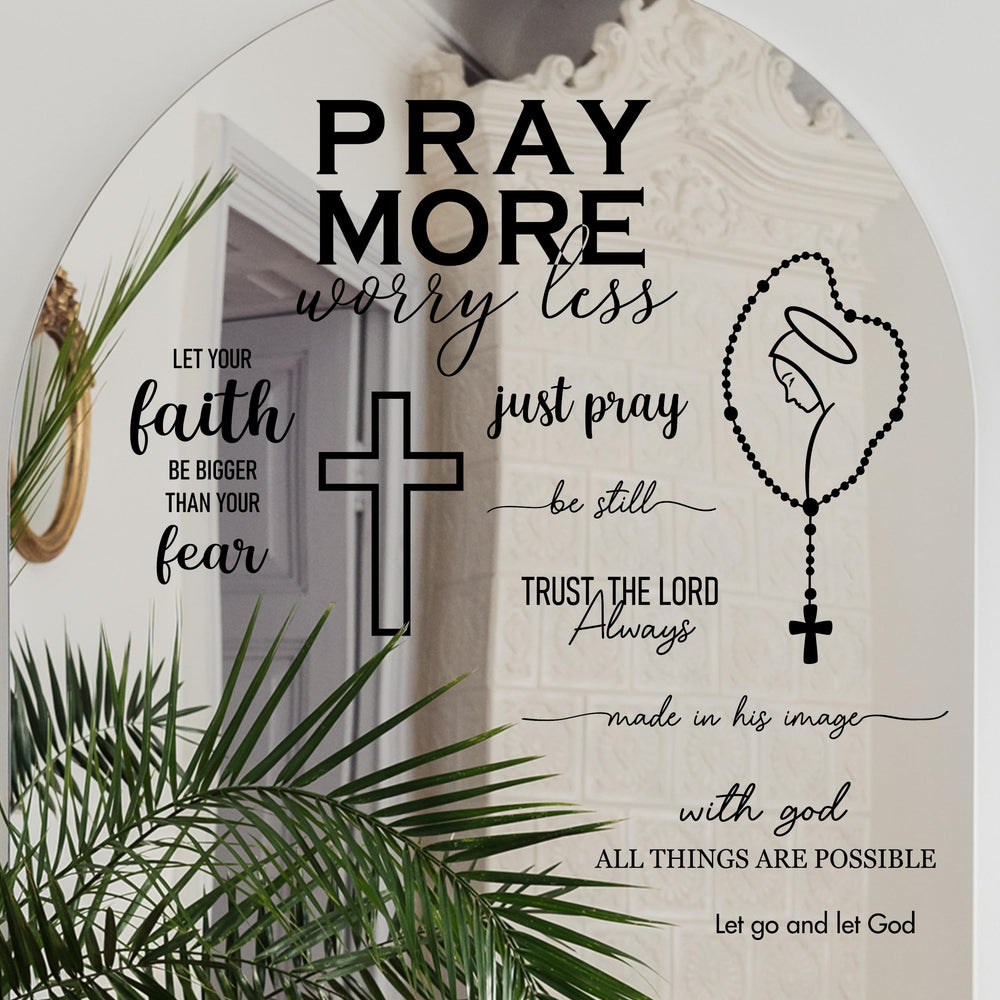 WALL PALZ With God All Things Are Possible decal boosts inspirational ambiance