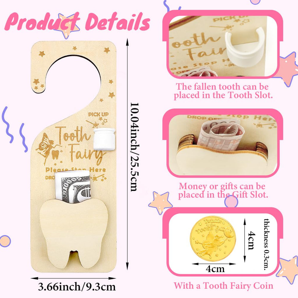 WALLFID tooth fairy coin design for treasure exchange moments