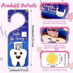 WallFID blue coin pocket highlights a treasure reward for the tooth ritual.