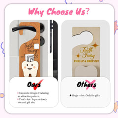 WallFID door hanger shown on a door for versatile display in a bedroom.