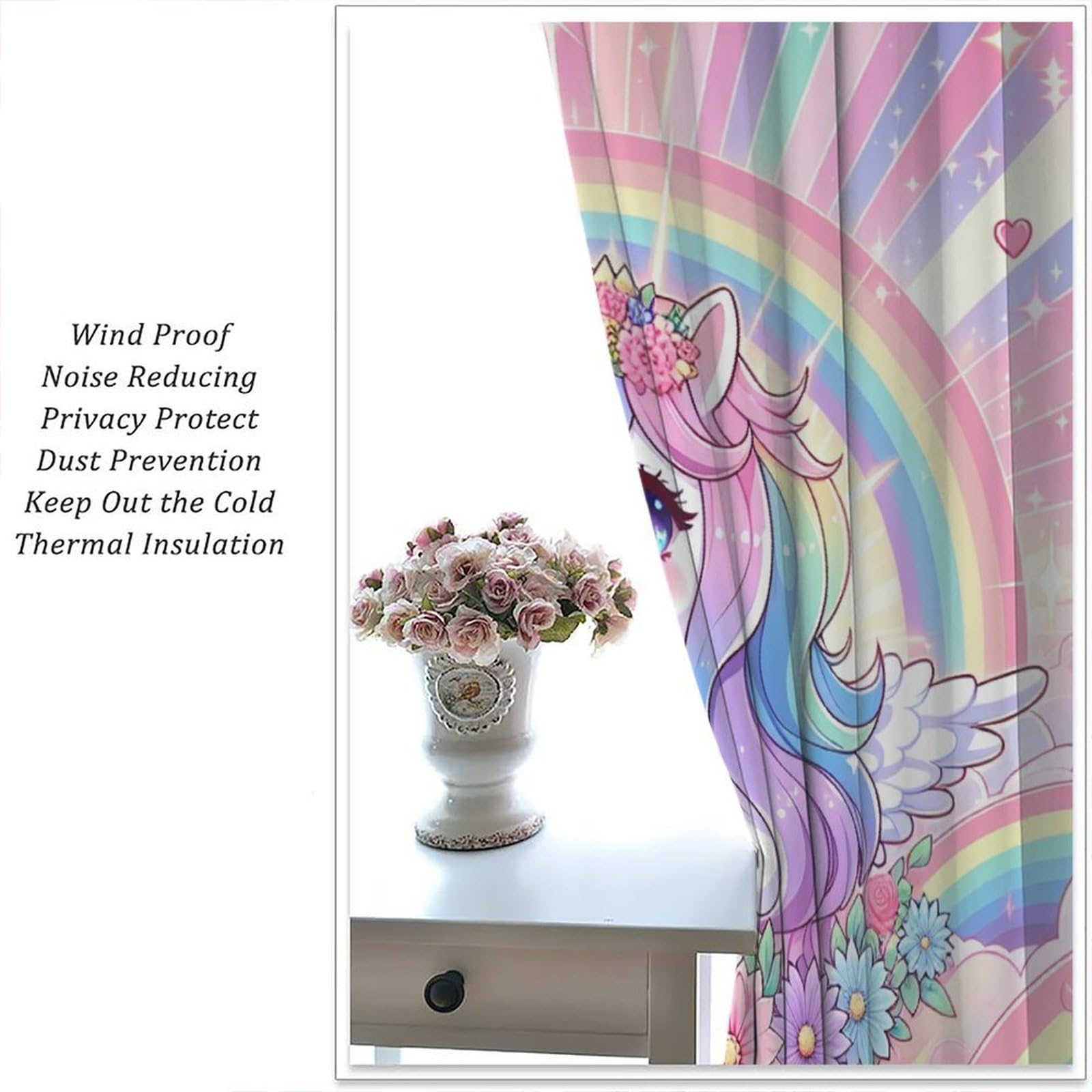 Wallira digital printed bold pattern curtains add playful style year-round