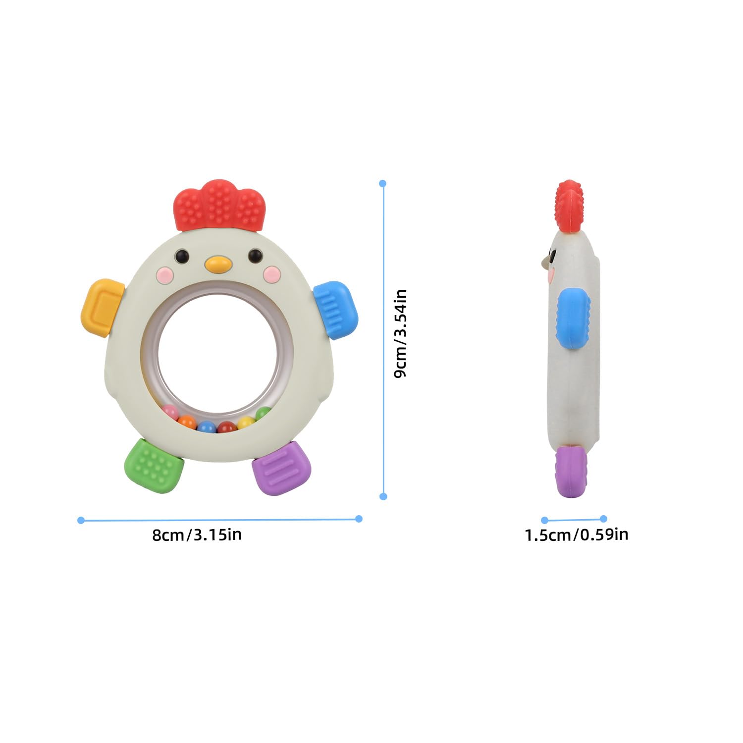 Walulan teether rings being cleaned to stay hygienic