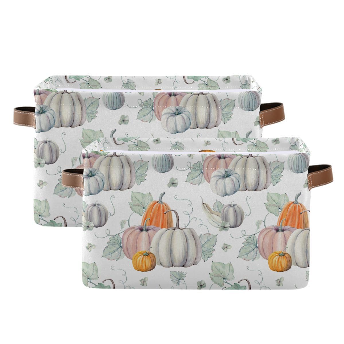 Wamika foldable storage basket for easy collapse and closet organization