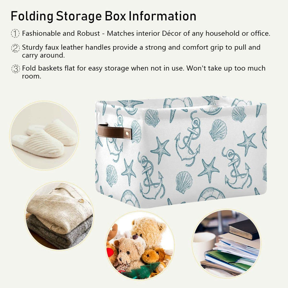 Wamika premium canvas bin offers durable, long-lasting organization.