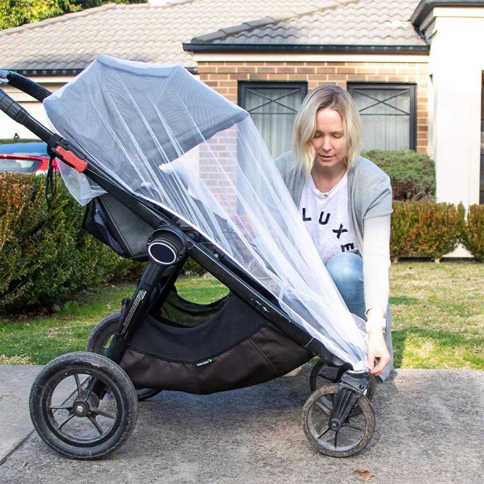 Wanateber mosquito net suitable for strollers, bassinets and playards