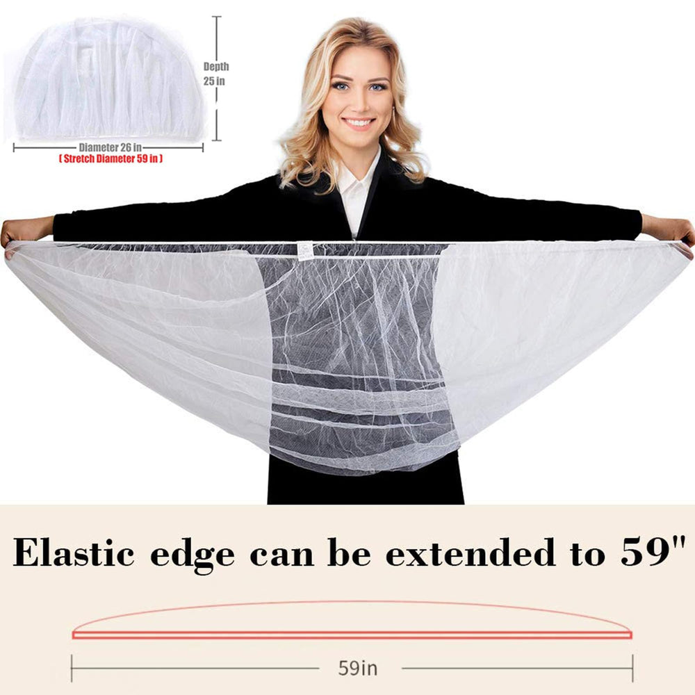 Wanateber mosquito net uses tough polyester for durability