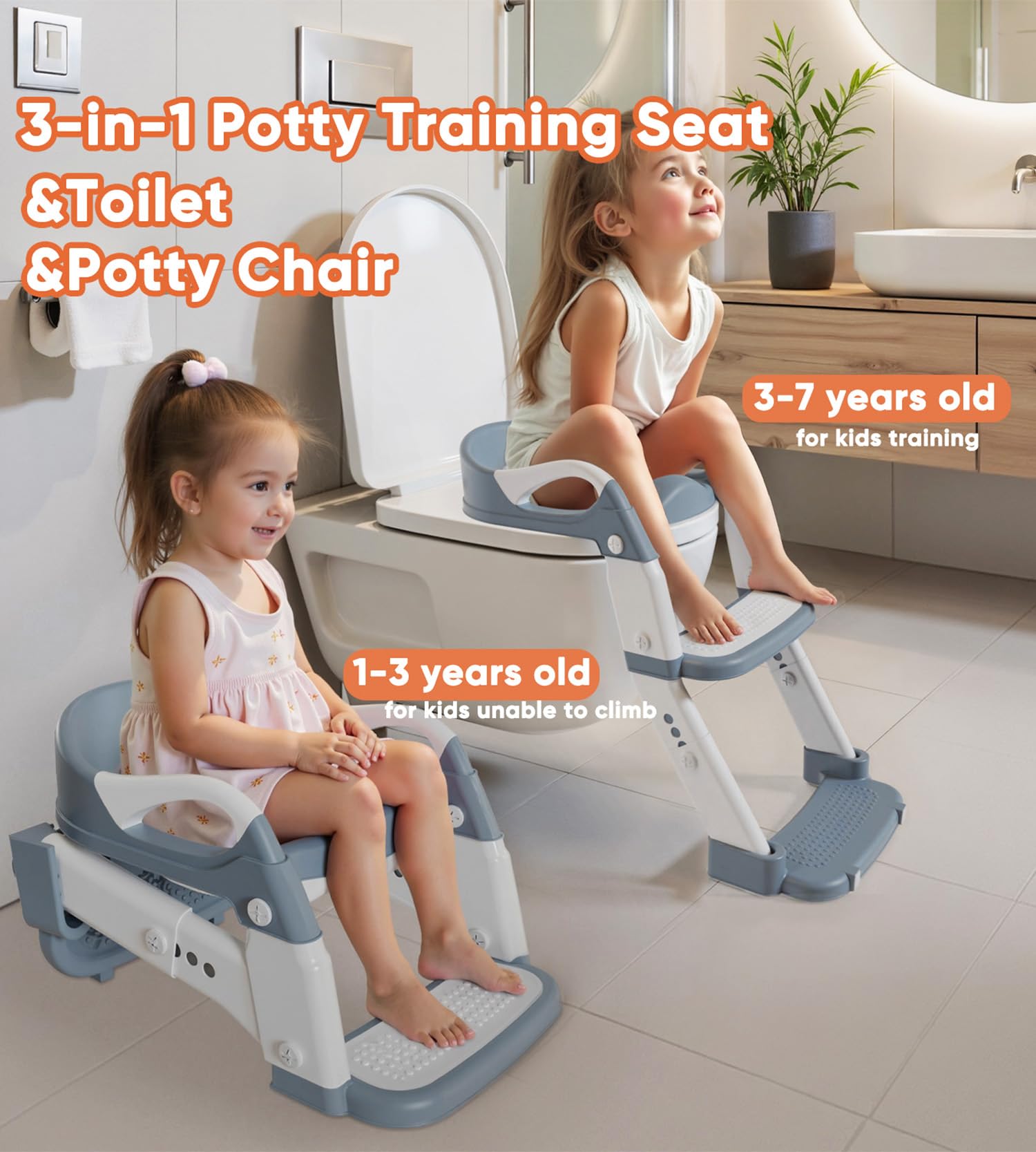 Wanchouse potty seat height adjustment demonstrates a custom fit for different surfaces