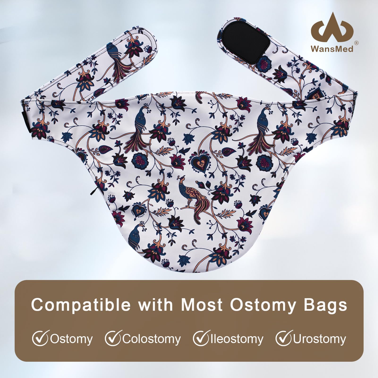 WansMed covers compatible with all ostomy bag types for versatility.