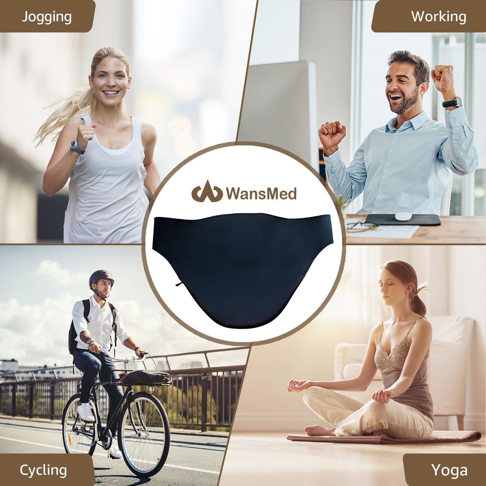 WansMed belt cover is easy to clean and quick-dry.