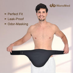 WansMed ostomy belt cover masks odour and reduces embarrassment.