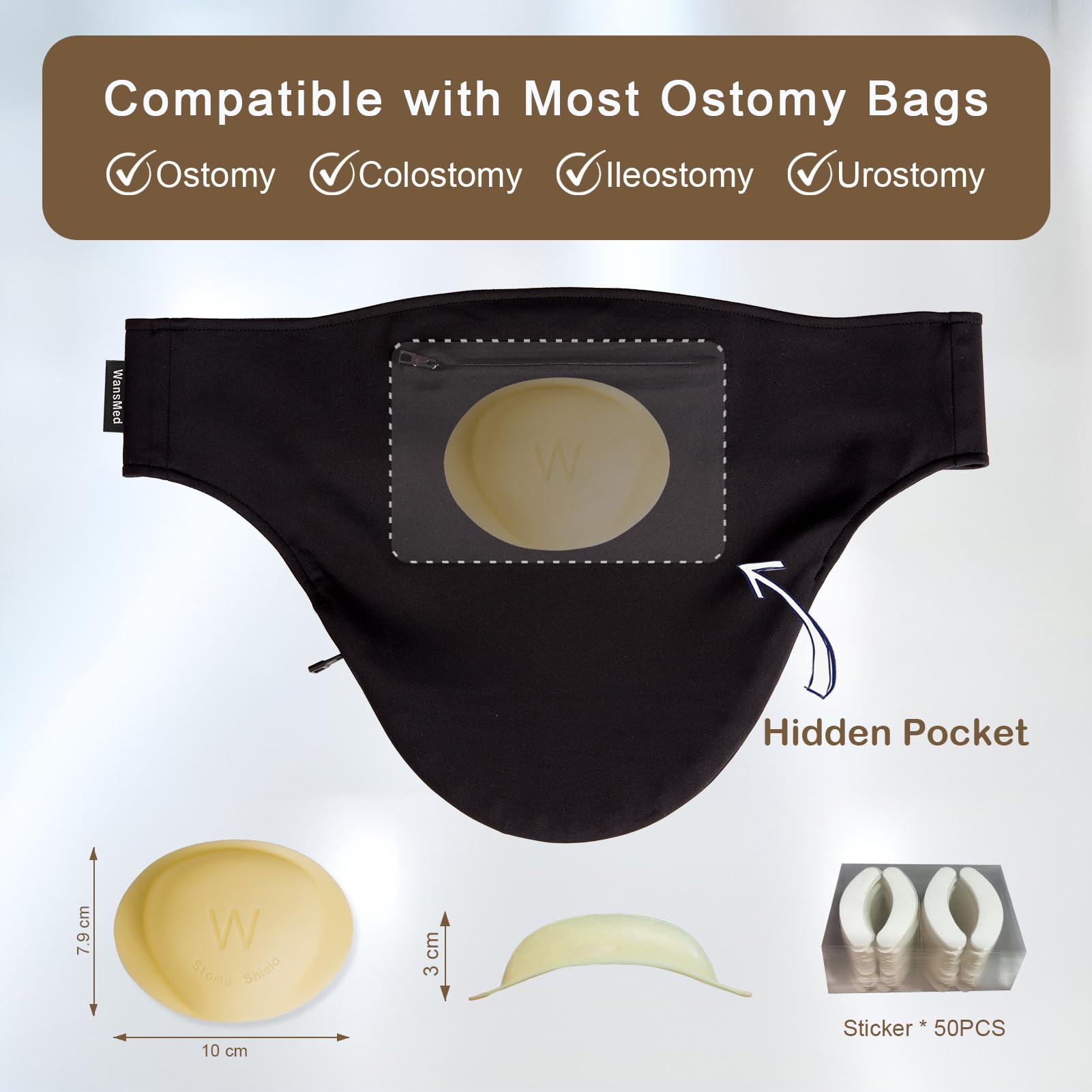 WansMed belt supports daily activities with secure wear