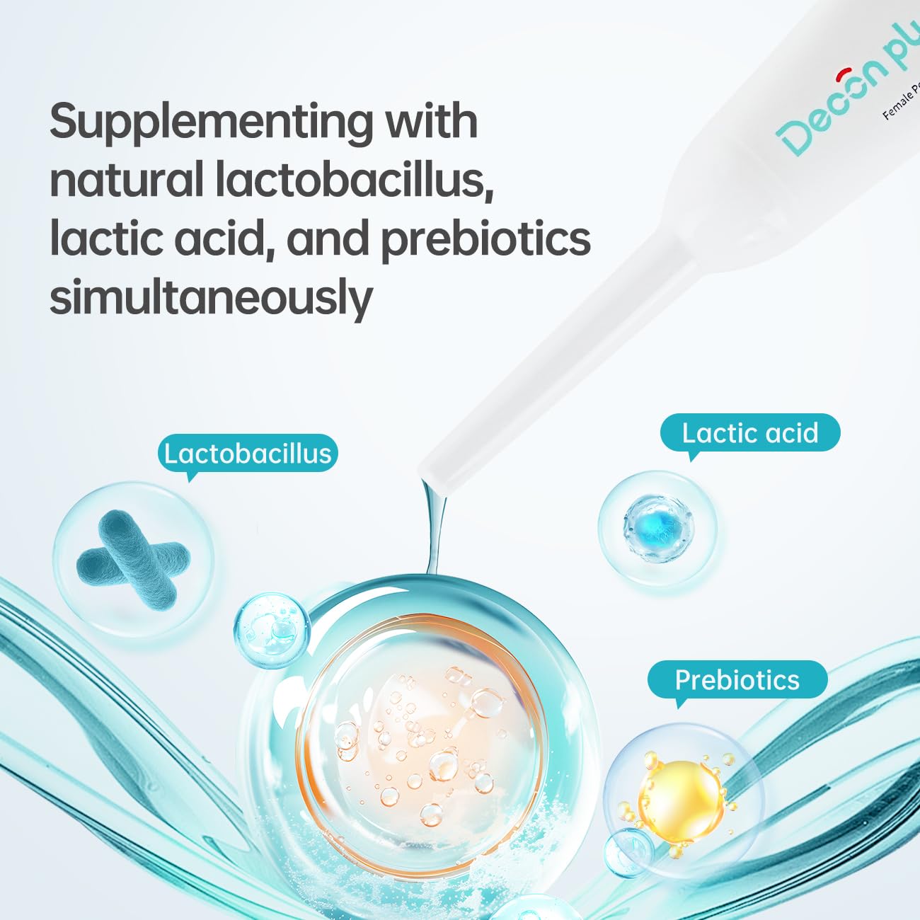 Wanvary probiotic gel local action illustrating targeted microbiota balance