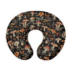 Wanzuoeng mushroom-printed nursing pillow cover with flowers and butterfly enhances nursery decor and comfort.