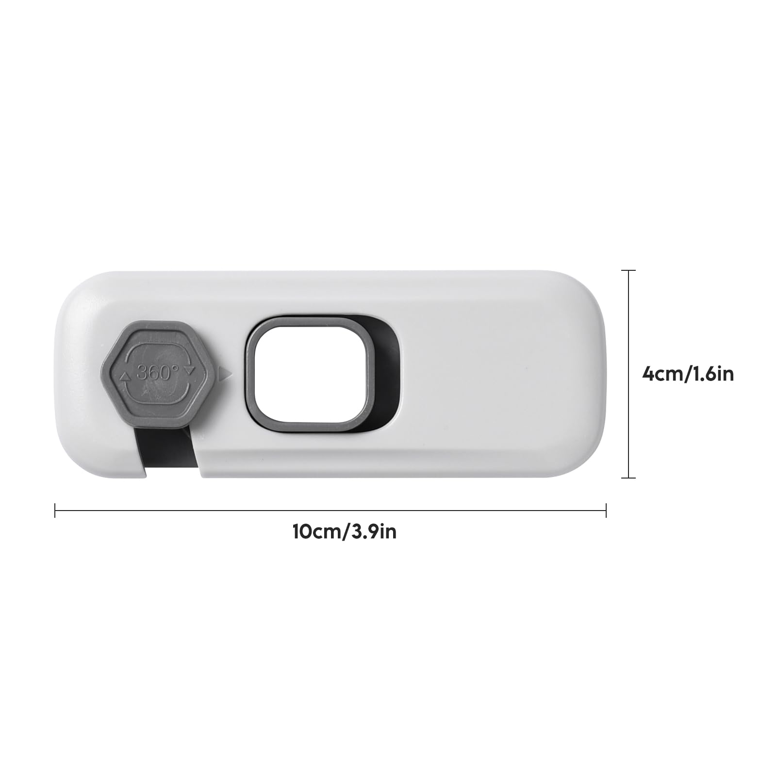 WAONIQ 5-Pack Safety Lock on drawer prevents children from opening snacks.