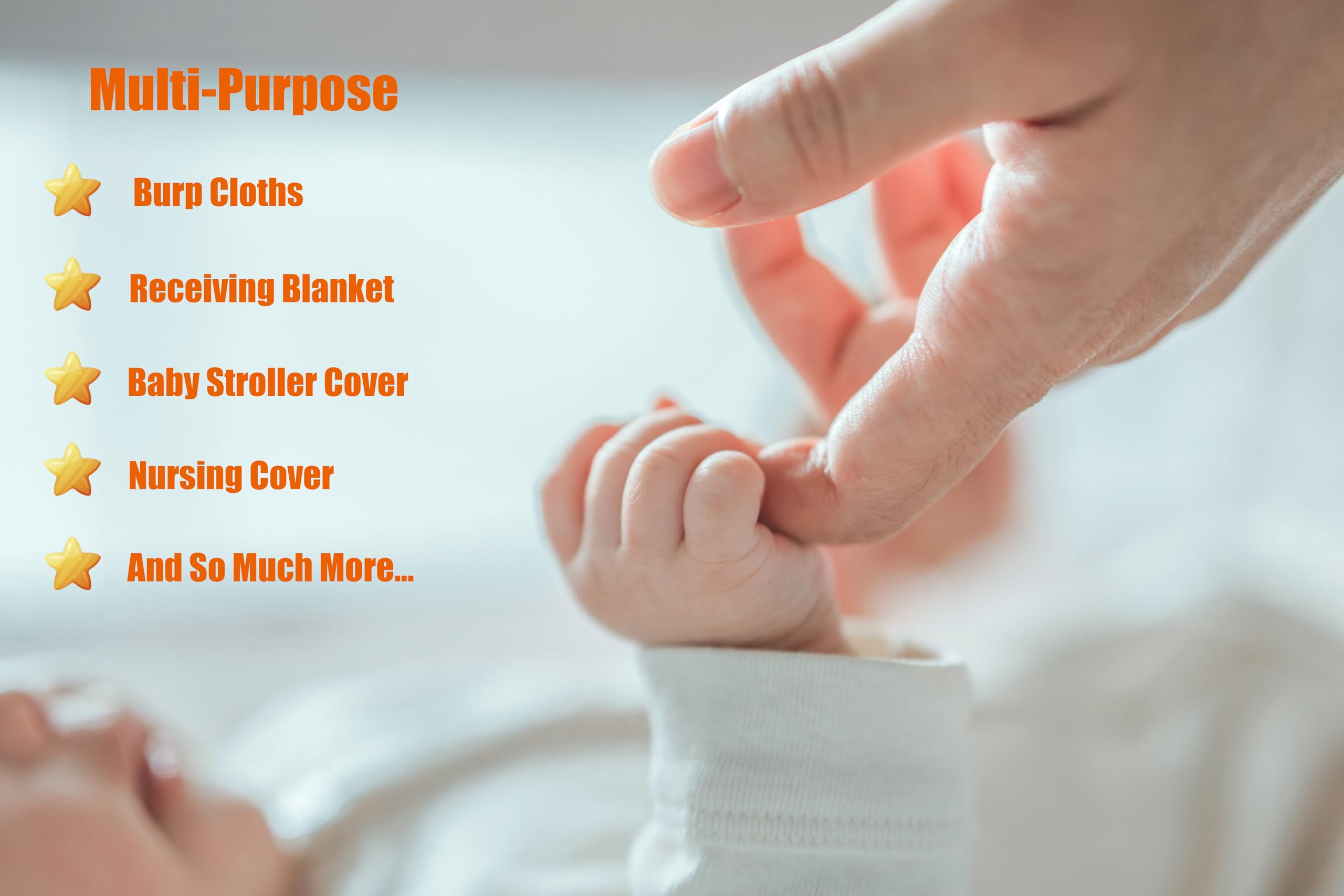 Waoot Kdet baby swaddle setup shown for versatile on-the-go use