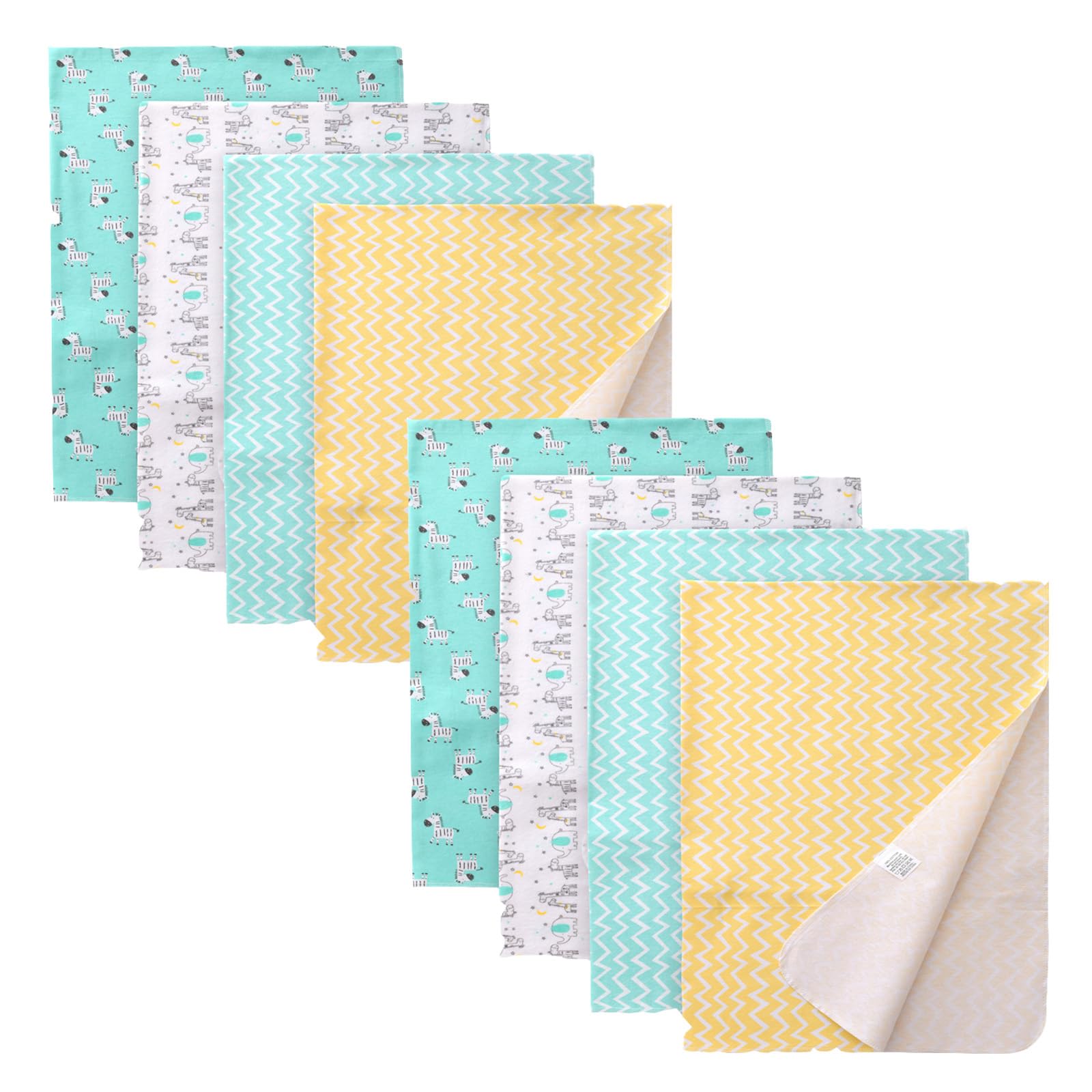 Waoot Kdet cotton flannel blanket with a soft texture for newborns