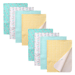 Waoot Kdet cotton flannel blanket with a soft texture for newborns