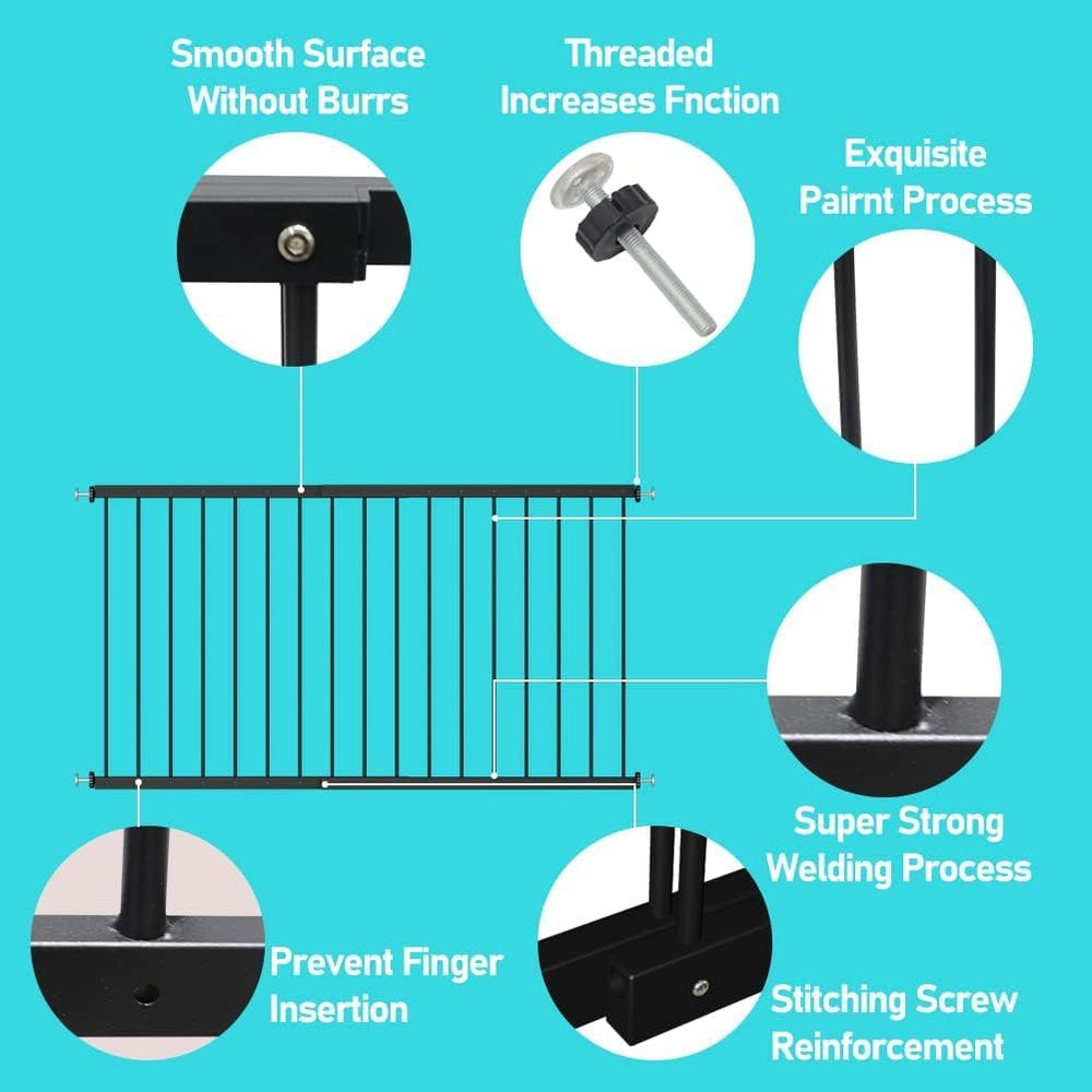 WAOWAO adjustable bolts provide secure hold with quick tensioning