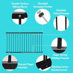 WAOWAO adjustable bolts provide secure hold with quick tensioning