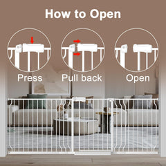 WAOWAO two-way auto-close feature enables easy one-handed passage.